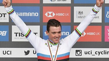 Mads Pedersen, nuevo campeón del mundo de ciclismo en ruta