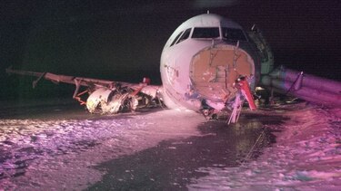 Avión A320 de Air Canada se salió de pista; decenas de heridos leves