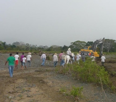 Anam dice que se removió cascajo del río Guaniquito sin autorización