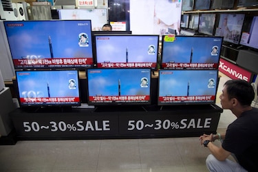 Japón y Corea del Sur detectan el lanzamiento de un misil norcoreano que cayó al mar
