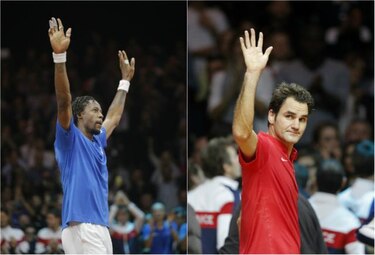 Monfils vence a Federer e iguala la final de la Copa Davis