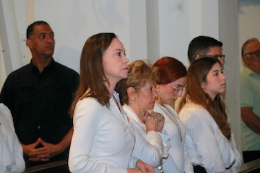 Con María Corina Machado presente en la misa; monseñor Ulloa pide a venezolanos no perder la esperanza