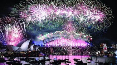 La tradición de los fuegos artificiales de Sídney