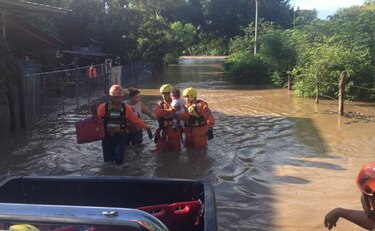 Un total de 3 mil 520 personas resultan  afectadas por inundaciones