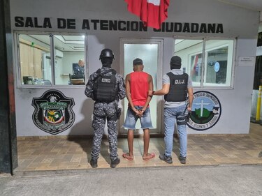 Capturan a dos personas por hurto de armas en puesto del Senan en Vacamonte