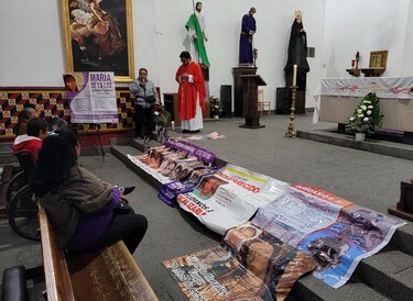Mujeres alzan la voz con misa en Ciudad Juárez, epicentro del feminicidio en México