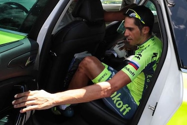 El Tour de Francia se acaba para Contador en la novena etapa