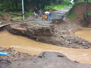 Tormenta Bonnie deja 26 incidentes por inundación en Costa Rica