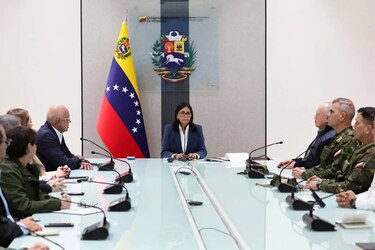 Delcy Rodríguez exige ‘la inmediata liberación’ de Nicolás Maduro y de su esposa