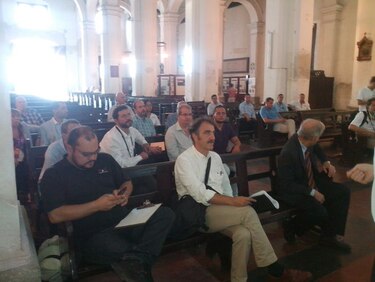 15 empresas participan en inspección para remozar la Catedral