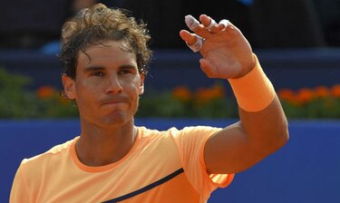 Nadal gana con autoridad en su debut en el torneo de Barcelona