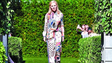 Tory Burch derrocha alegría