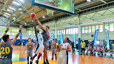 Estrellas nacionales vencen a quinteto tico