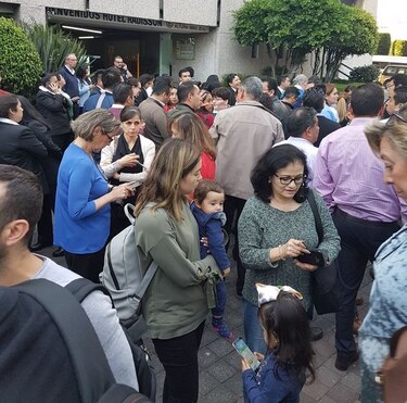 Sismo de magnitud 7.2 sacude México