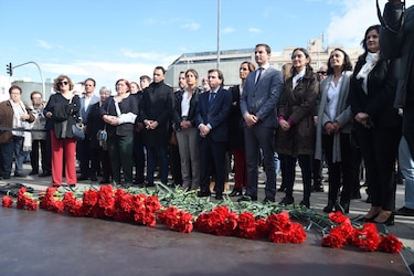 Madrid recuerda a las víctimas del 11M con un acto conmemorativo que insiste en la ‘memoria’ y la ‘reflexión’